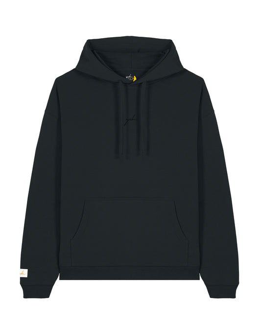 Oversized hoodie logo print