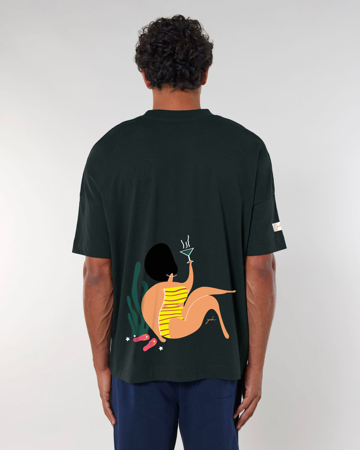 Underwater Oversize Tee - yrbn